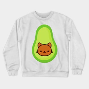 Avocato Cat Crewneck Sweatshirt
